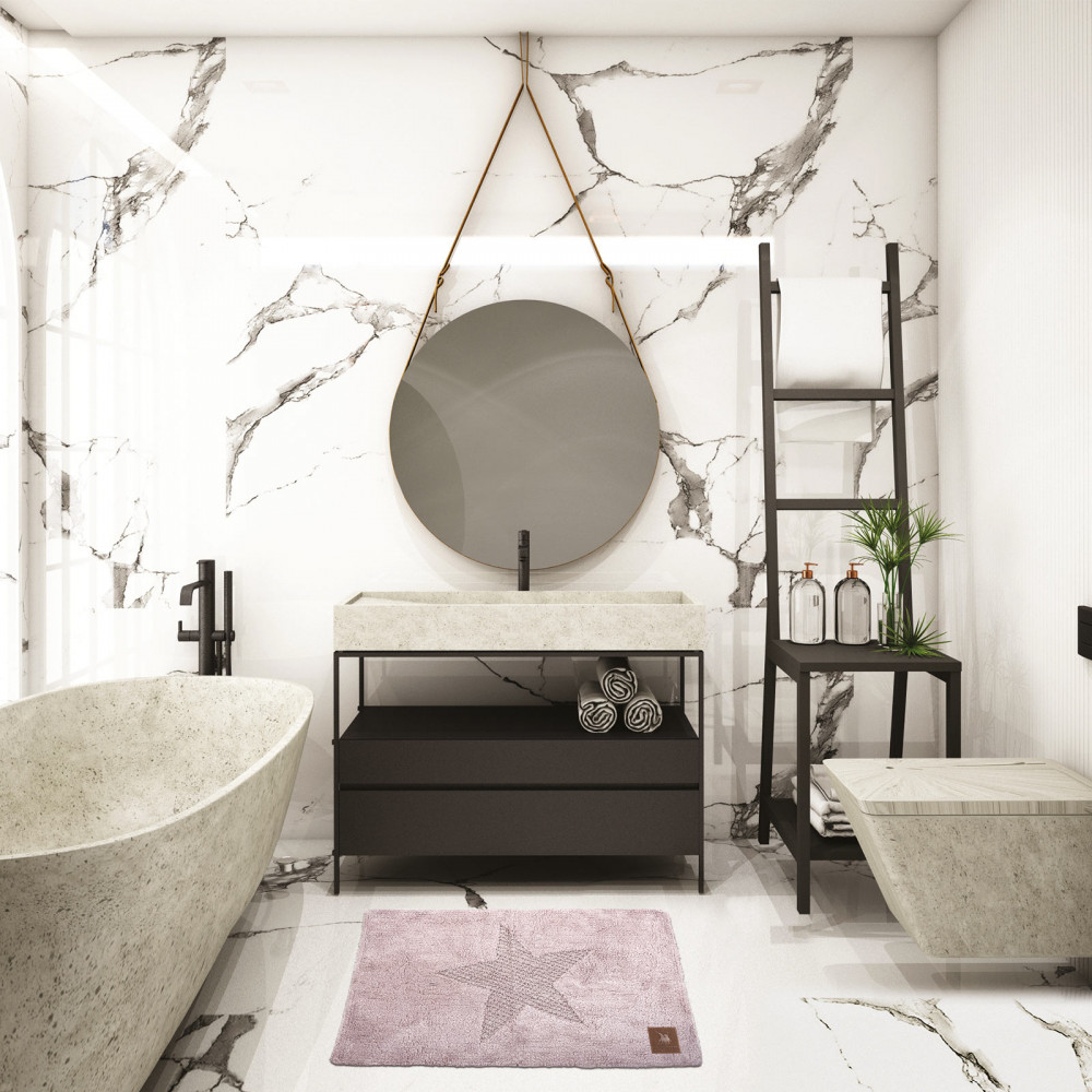 Ταπέτο μπάνιου με ανάγλυφο σχέδιο Greenwich Polo Club της σειράς essential.