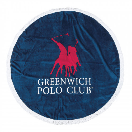 GREENWICH POLO CLUB ΠΕΤΣΕΤΑ ΣΤΡΟΓΓΥΛΗ ΘΑΛΑΣΣΗΣ Φ160CM 2824
