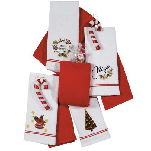 DAS HOME 0584 CHRISTMAS ΠΟΤΗΡΟΠΑΝΑ ΣΕΤ 2ΤΜΧ 40X60