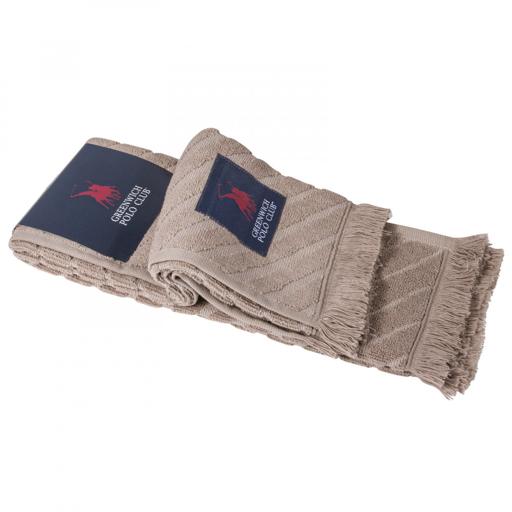 Η φωτογραφία δείχνει Σετ πετσέτες κουζίνας 2 τεμαχίων Greenwich Polo Club.