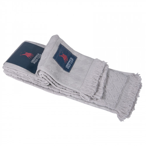 GREENWICH POLO CLUB ΠΕΤΣΕΤΕΣ ΚΟΥΖΙΝΑΣ ΣΕΤ 2TMX 40Χ60 2697 ΓΚΡΙ