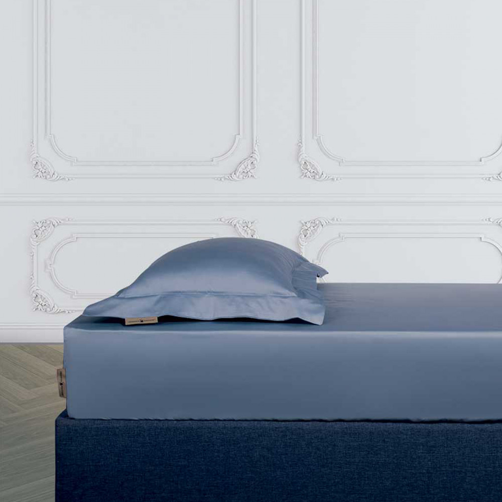 Η φωτογραφία δείχνει Σεντόνι μονόχρωμο Greenwich Polo Club της σειράς Cozy.