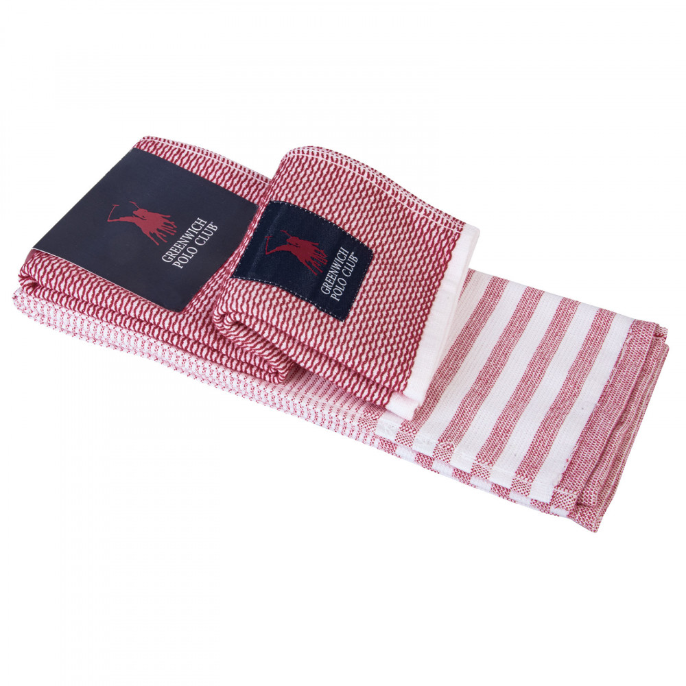 Η φωτογραφία δείχνει Σετ πετσέτες κουζίνας 2 τεμαχίων Greenwich Polo Club.