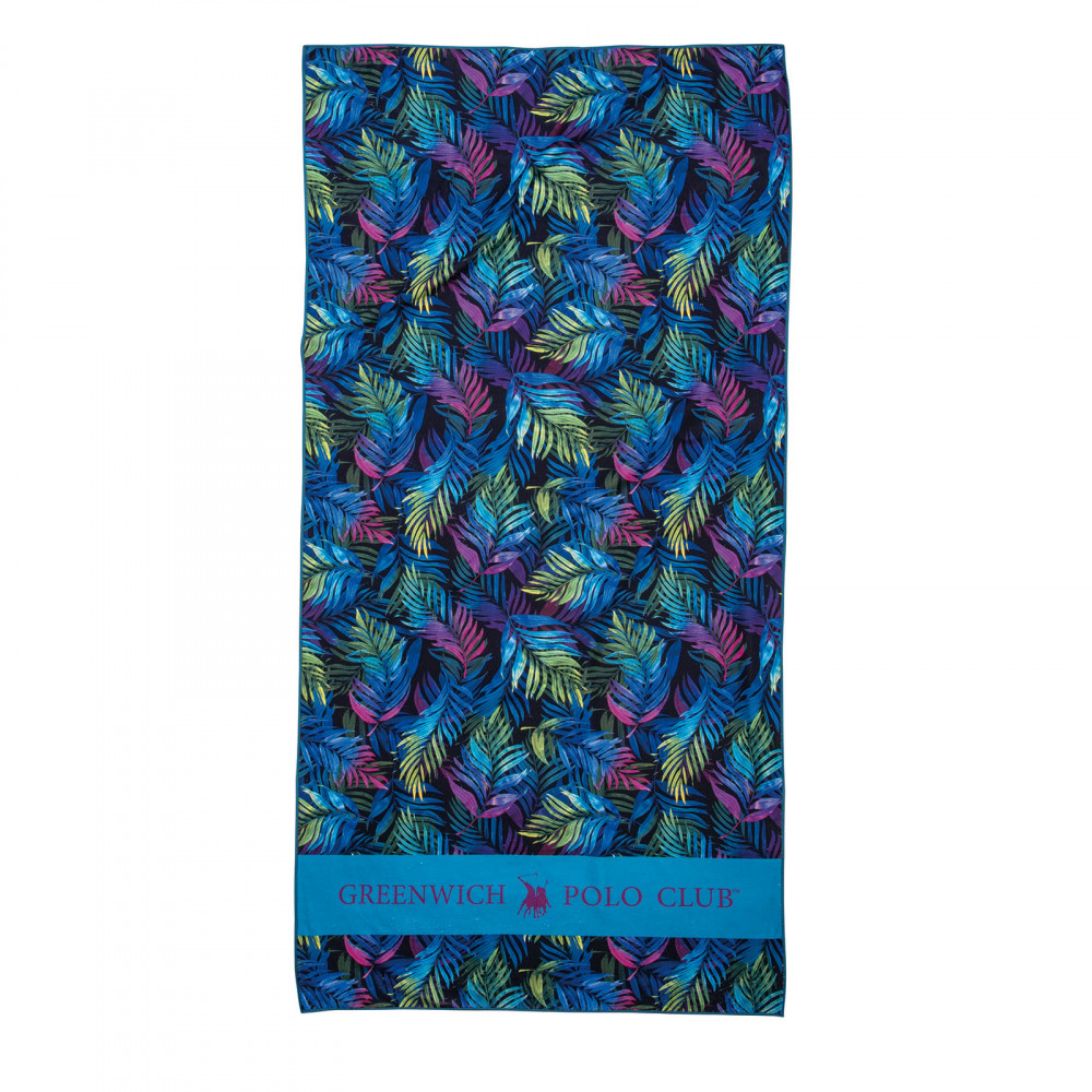 Η φωτογραφία δείχνει Πετσέτα Θαλάσσης Greenwich Polo Club σε διάσταση 80Χ170εκ.