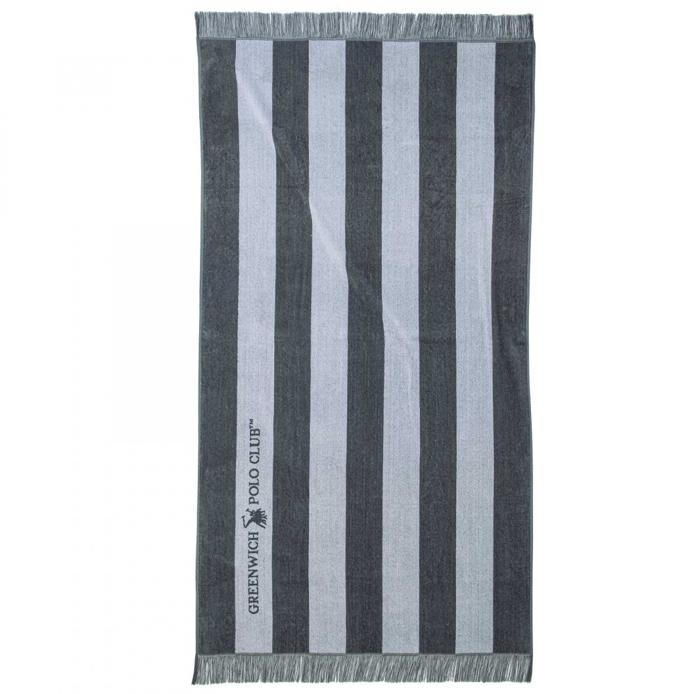 Η φωτογραφία δείχνει Πετσέτα Θαλάσσης Greenwich Polo Club σε διάσταση 90Χ170εκ.