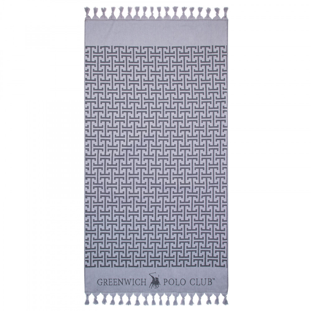 Η φωτογραφία δείχνει Πετσέτα-Παρεό Greenwich Polo Club σε διάσταση 90Χ170εκ.