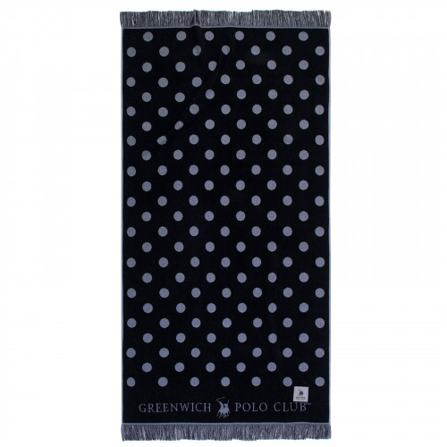 GREENWICH POLO CLUB ΠΕΤΣΕΤΑ ΘΑΛΑΣΣΗΣ 90Χ180 3735 ΜΑΥΡΟ