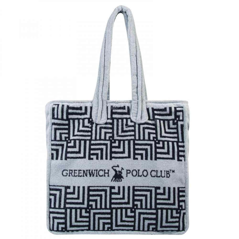 Η φωτογραφία δείχνει Τσάντα θαλάσσης με κρόσια Greenwich Polo Club σε διάσταση 42X45εκ.