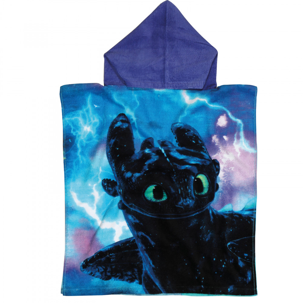 Πόντσο θαλάσσης από 100% υποαλλεργικό βαμβάκι, σε φωτεινά χρώματα.