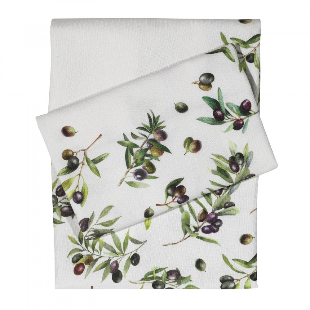 Η φωτογραφία δείχνει Runner Das σε διάσταση 45Χ140εκ, από 60% βαμβάκι και 40% πολυεστέρα.