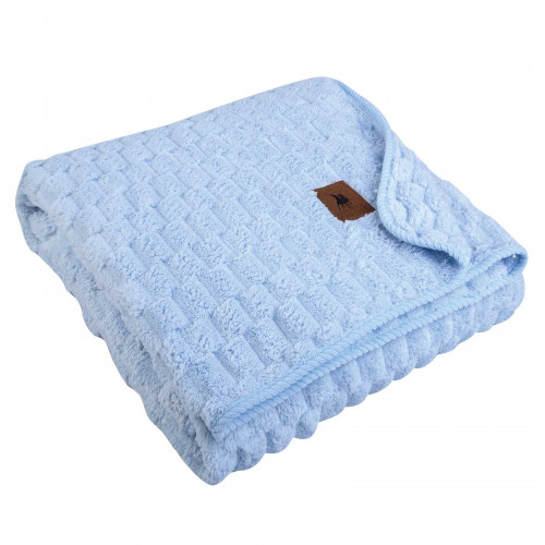 GREENWICH POLO CLUB ΚΟΥΒΕΡΤΑ FLEECE 110X150 ΒΑΒΥ 8834 ΓΑΛΑΖΙΟ