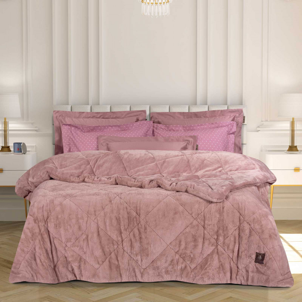 Η φωτογραφία δείχνει Κουβερτοπάπλωμα με sherpa του οίκου Greenwich Polo Club.