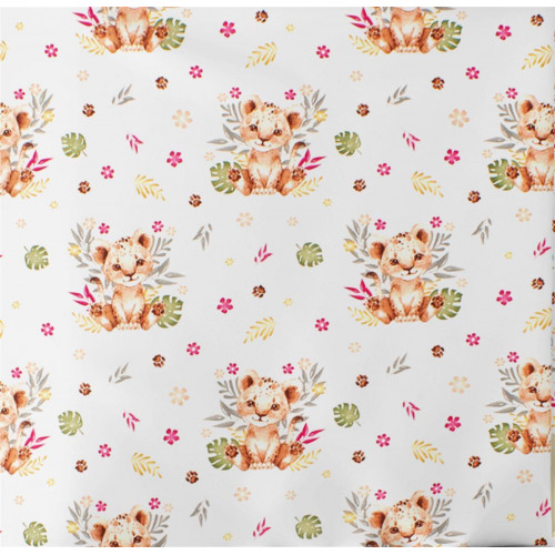 ΣΕΝΤΟΝΑΚΙ ΛΙΚΝΟΥ bebe Lion Cub 530 80X110 Beige Cotton 100%