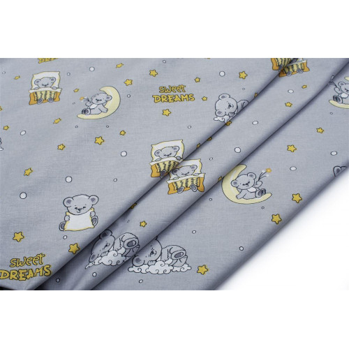 ΠΑΝΑ ΧΑΣΕ bebe Sweet Dreams 552 80X80 Grey 100% Cotton