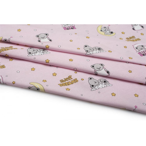 ΣΕΝΤΟΝΑΚΙ ΛΙΚΝΟΥ bebe Sweet Dreams 550 80X110 Pink 100% Cotton