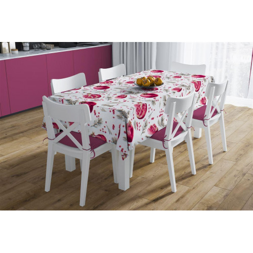 ΤΡΑΠΕΖΟΜΑΝΤΗΛΟ ΑΛΕΚΙΑΣΤΟ 140X180 Pomegranate 458 White Cott/Pol 70/30