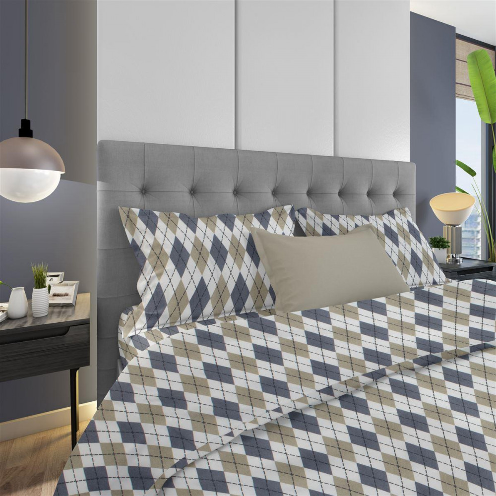 Μαξιλαροθήκη διαστάσεων 50X70 cm σχέδιο ραφής φάκελος, 1 τεμ.