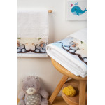  Βρεφικές πετσέτες 380 gsm υψηλής απορροφητικότητας με χρωματιστές παραστάσεις στη φάσα για τα μωράκια-Συσκευασία Δώρου Κουτί Πολυτελείας