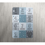 Χαλί με αντιολισθητικό επίστρωμα διαστάσεων 135Χ200 cm ιδανικό για το παιδικό δωμάτιο, ανθεκτικό στη καταπόνηση από το έντονο παιδικό παιχνίδι.