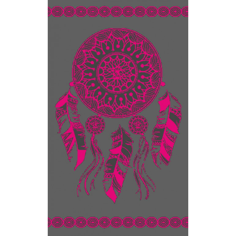 Πετσέτα Θαλάσσης Ζακάρ 90Χ170 Βελουτέ με νηματοβαφή, διπλής όψεως, κατασκευασμένη από απαλό ,απορροφητικό Αιγυπτιακό βαμβάκι 100%, βάρους 420 gsm, σε καλοκαιρινές παραστάσεις και χρώματα για τη παραλία.