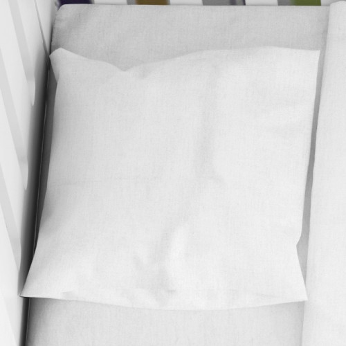 DIMcol ΜΑΞΙΛΑΡΟΘΗΚΗ ΒΡΕΦ Cotton 100% 35Χ45 Solid 491 White 1910817706249176