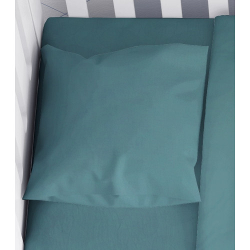 DIMcol ΜΑΞΙΛΑΡΟΘΗΚΗ ΒΡΕΦ Cotton 100% 35Χ45 Solid 494 Petrol 1910817706249491