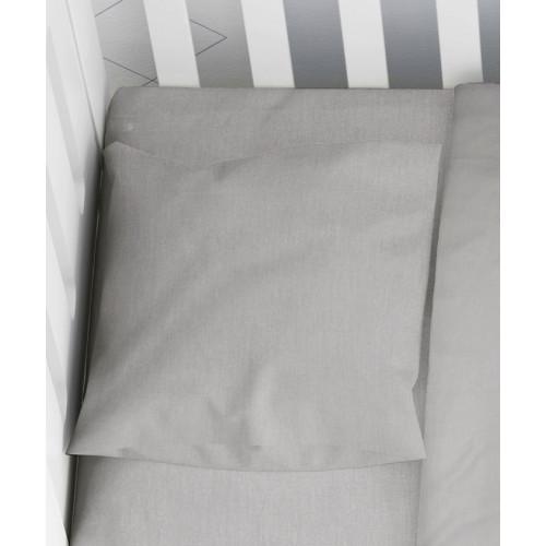DIMcol ΜΑΞΙΛΑΡΟΘΗΚΗ ΒΡΕΦ Cotton 100% 35Χ45 Solid 496 Elephant 1910817706249664