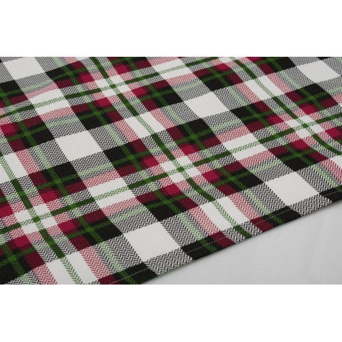 DIMcol ΚΑΡΕ ΑΛΕΚΙΑΣΤΟ ΕΝΗΛ Cott/Pol 70/30 90X90 Tartan 493 Red-Green