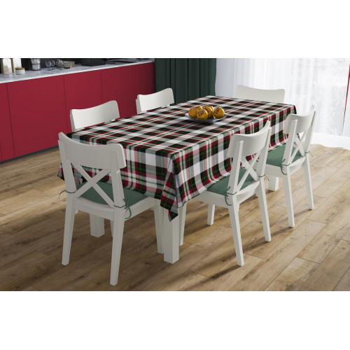DIMcol ΚΑΡΕ ΑΛΕΚΙΑΣΤΟ ΕΝΗΛ Cott/Pol 70/30 90X90 Tartan 493 Red-Green