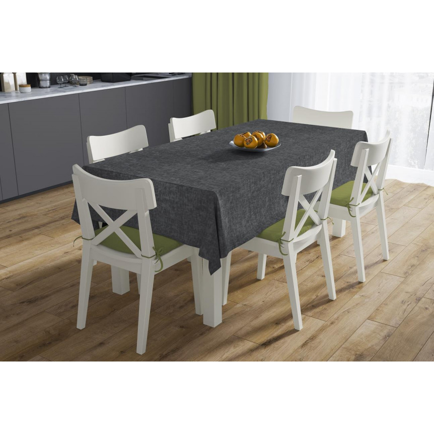 Αλέκιαστο καρέ διάστασης 90Χ90 cm ύφανσης PANAMA με ειδικό φινίρισμα στα νήματα, που το καθιστά μαλακό και αδιάβροχο.