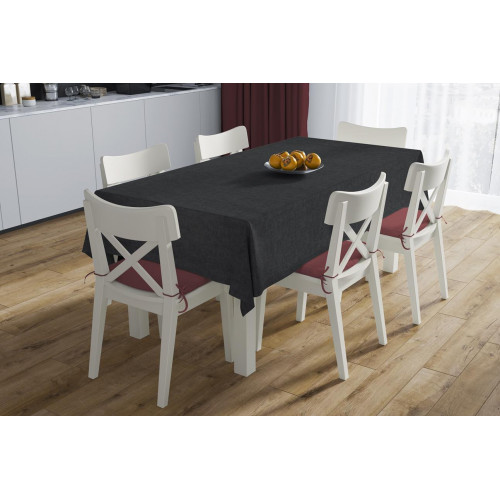 DIMcol ΚΑΡΕ ΑΛΕΚΙΑΣΤΟ ΕΝΗΛ Cott/Pol 70/30 90X90 Panama  Black