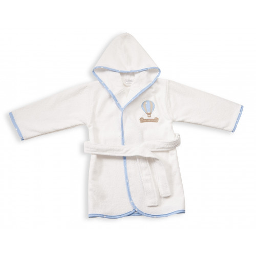 DIMcol ΜΠΟΥΡΝΟΥΖΙ ΒΡΕΦ Cotton 100% SIZE:02 ΑΕΡΟΣΤΑΤΟ 03 ΛΕΥΚΟ/ΣΙΕΛ 1210910202100320