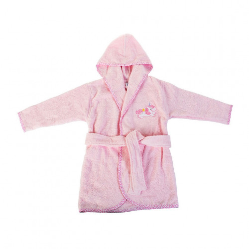 DIMcol ΜΠΟΥΡΝΟΥΖΙ ΒΡΕΦ Cotton 100% SIZE:02 UNICORN 41 ΡΟΖ 1210910206404126