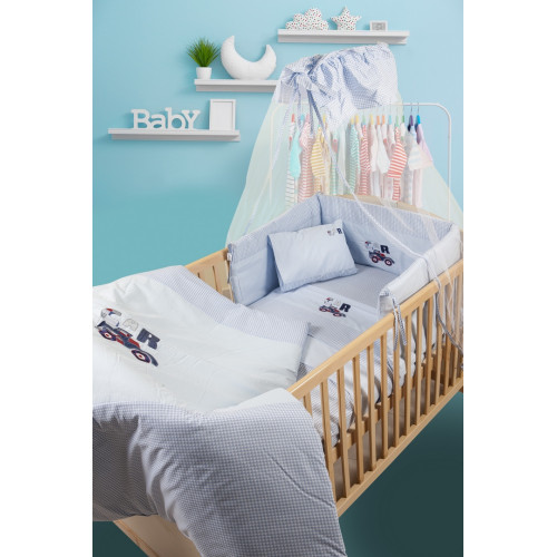 DIMcol ΚΟΥΝΟΥΠΙΕΡΑ ΒΡΕΦ Cotton 100% 160X490 CAR 29 ΣΙΕΛ 1214016800302928