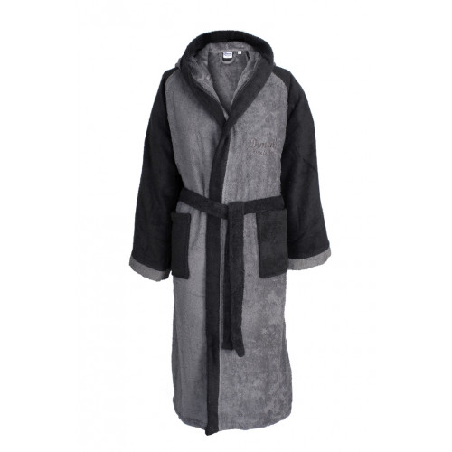 DIMCOL ΜΠΟΥΡΝΟΥΖΙ ΕΝΗΛ COTTON 100% ΚΟΥΚΟΥΛΑ ΠΕΝΙΕ 450 gr 4020 ΓΚΡΙ/ΜΑΥΡΟ