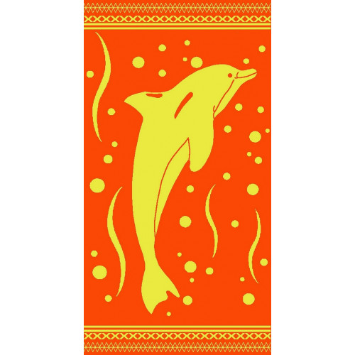 DIMcol ΠΕΤΣΕΤΑ ΘΑΛΑΣΣΗΣ ΒΕΛΟΥΤΕ ΕΝΗΛ Cotton 100% 90X170 Ζακάρ Αιγυπτιακή 420 gr 68 1433716415006800