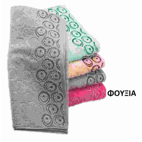 DIMcol ΠΕΤΣΕΤΑ ΕΝΗΛ Cotton 100% 70X140 ΖΑΚΑΡ ZERO TWIST ΟΥΡΑΝΙΑ Fuchsia 1631813504588330