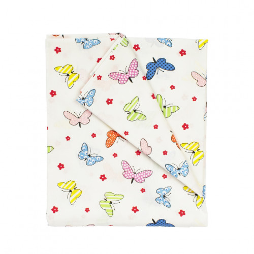 DIMcol ΠΑΝΑ ΧΑΣΕΣ ΒΡΕΦ Cotton 100% 80X80 Butterfly 49 Rotary Print 1914513607204998