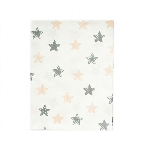 DIMcol ΠΑΝΑ ΧΑΣΕΣ ΒΡΕΦ Cotton 100% 80X80 Star 103 Grey 1914513607310372
