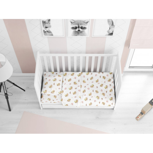 DIMcol ΠΑΠΛΩΜΑΤΟΘΗΚΗ ΕΜΠΡΙΜΕ ΒΡΕΦ Flannel Cotton 100% 120Χ160 Baby 03 1915757607700300