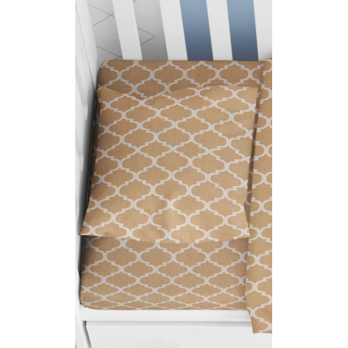 DIMcol ΜΑΞΙΛΑΡΟΘΗΚΗ ΕΜΠΡΙΜΕ ΒΡΕΦ Cotton 100% 35Χ45 Windows 150 Beige