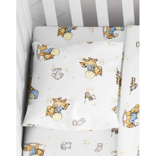 DIMcol ΜΑΞΙΛΑΡΟΘΗΚΗ ΕΜΠΡΙΜΕ ΒΡΕΦ Flannel Cotton 100% 35Χ45 Baby 04 1915857707700400