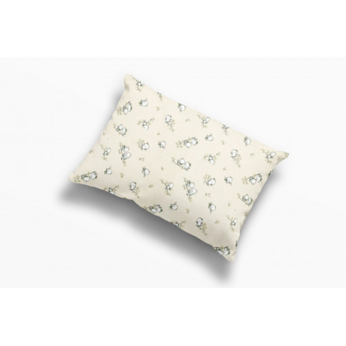 DIMcol ΜΑΞΙΛΑΡΟΘΗΚΗ ΕΜΠΡΙΜΕ ΒΡΕΦ Flannel Cotton 100% 35Χ45 Birds 16 Ecru 1915857708601678