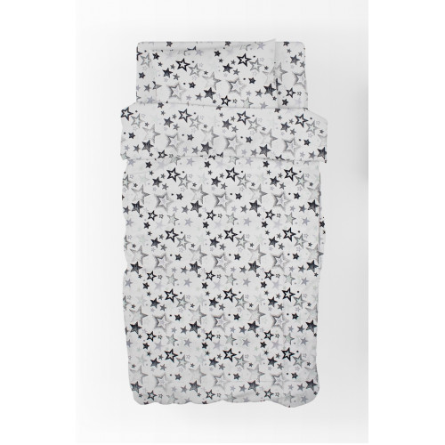 DIMcol ΣΕΝΤΟΝΙΑ ΕΜΠΡΙΜΕ ΣΕΤ 2 τεμ ΠΑΙΔ Cotton 100% 160Χ240 Star 121 Grey-Green 1925215207312188