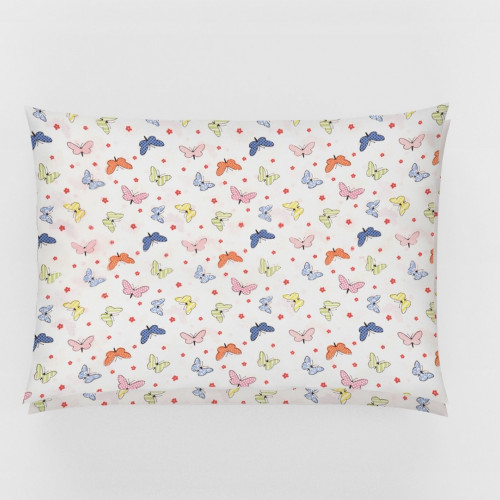 DIMcol ΜΑΞΙΛΑΡΟΘΗΚΗ ΕΜΠΡΙΜΕ ΠΑΙΔ Cotton 100% 50Χ70 Butterfly 49 Rotary Print 1925813107204998