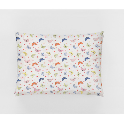DIMcol ΜΑΞΙΛΑΡΟΘΗΚΗ ΕΜΠΡΙΜΕ ΠΑΙΔ Cotton 100% 50Χ70 Butterfly 49 Rotary Print 1925813107204998