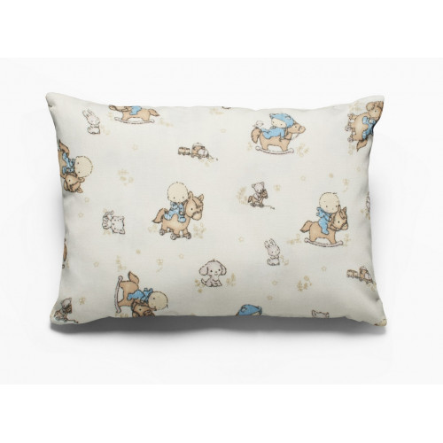 DIMcol ΜΑΞΙΛΑΡΟΘΗΚΗ ΕΜΠΡΙΜΕ ΠΑΙΔ Flannel Cotton 100% 50Χ70 Baby 04 1925853107700400