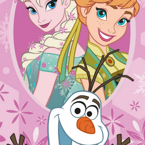 DISNEY DIMcol ΠΕΤΣΕΤΑ ΘΑΛΑΣΣΗΣ ΒΕΛΟΥΤΕ ΠΑΙΔ Cotton 100% 70X140 FROZEN 44 Digital Print 2123713500604499