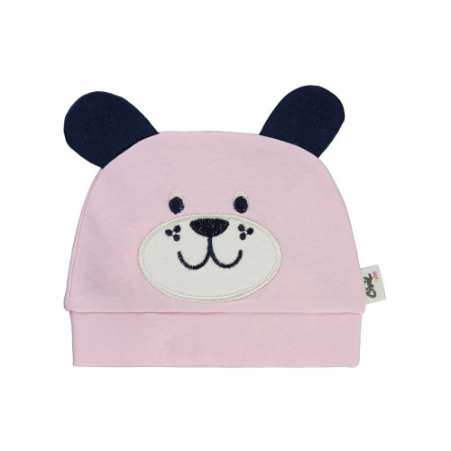 CIVIL KIDS ΒΡΕΦΙΚΟ ΣΚΟΥΦΑΚΙ ΒΑΜΒΑΚΕΡΟ ΡΟΖ 1058701807SS-PINK