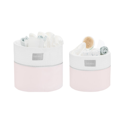 KIKKA BOO ΚΑΛΑΘΙΑ ΑΠΟΘΗΚΕΥΣΗΣ ΒΡΕΦΙΚΩΝ ΕΙΔΩΝ ΣΕΤ 2ΤΕΜ 22CM & 18CM DREAM BIG PINK 31108030053